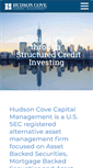 Mobile Screenshot of hudsoncovecapital.com